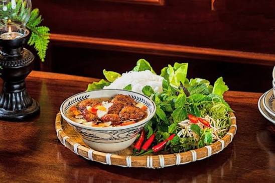 Bun cha the essence of Vietnamese cuisine.